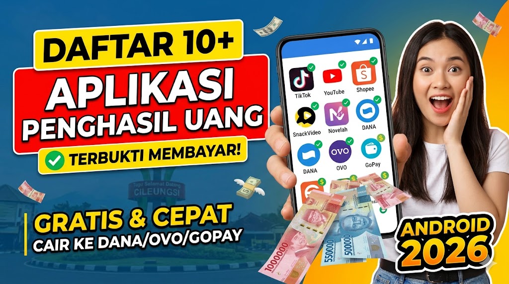 Daftar Aplikasi Penghasil Uang Terbukti Membayar 2026 di Android