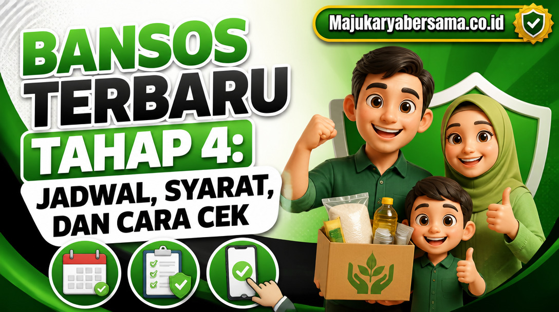 Bansos Terbaru Tahap 4: Jadwal, Syarat, dan Cara Cek