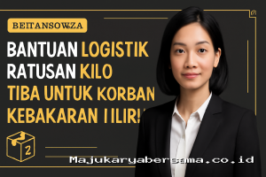 Bantuan Logistik Ratusan Kilo Tiba untuk Korban Kebakaran 1 Ilir!