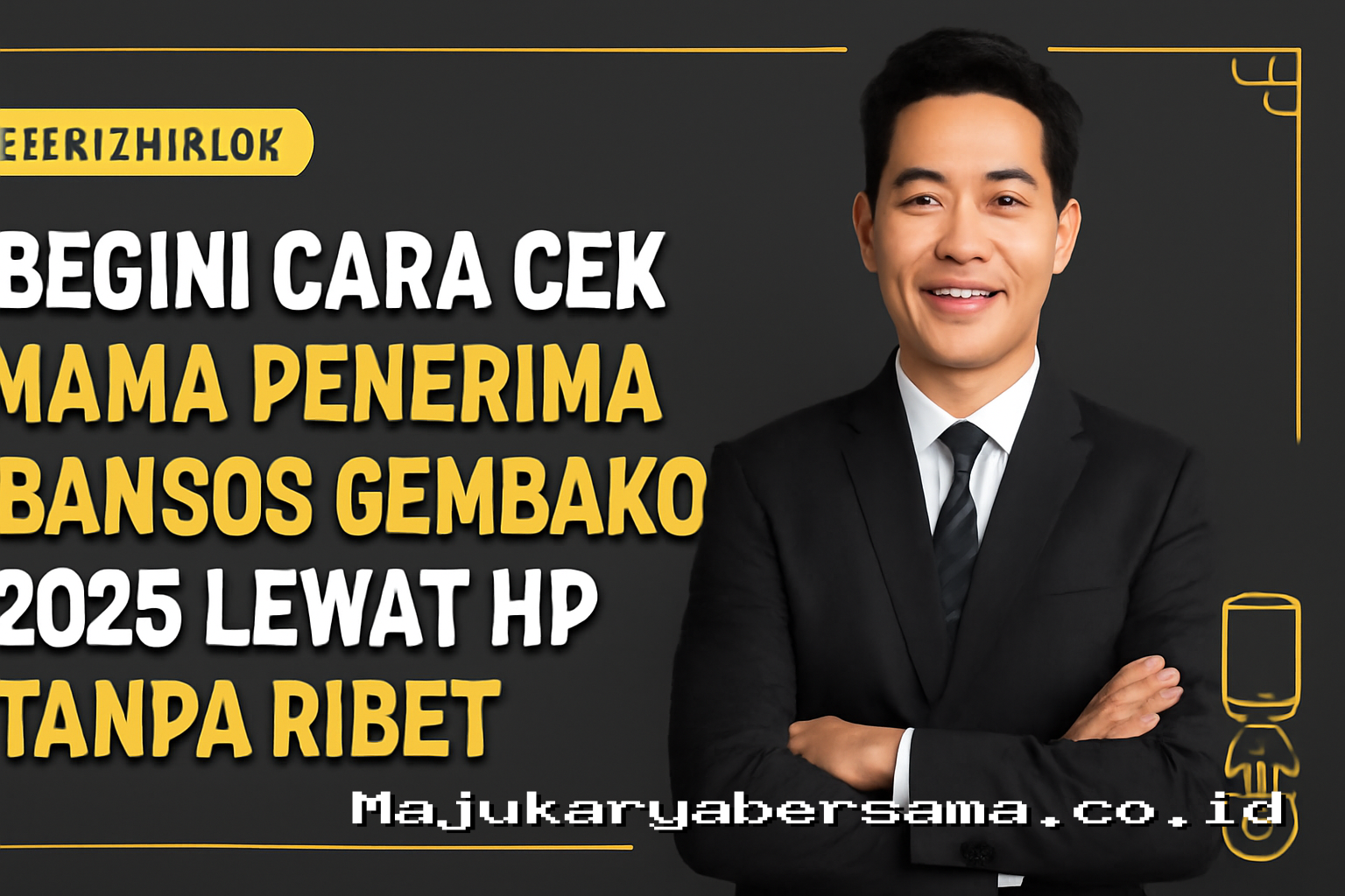 Begini Cara Cek Nama Penerima Bansos Sembako 2026 Lewat HP Tanpa Ribet