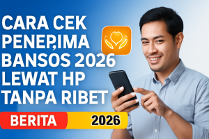 Cara Cek Penerima Bansos 2026 Lewat HP Tanpa Ribet