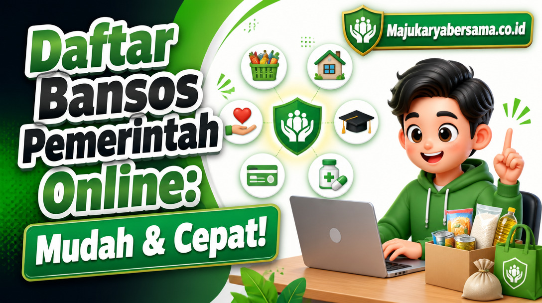 Daftar Bansos Pemerintah Online: Mudah & Cepat!