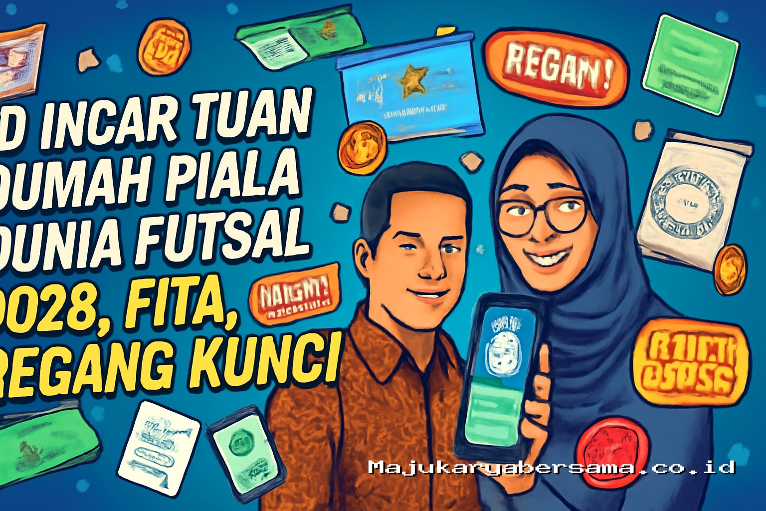RI Incar Tuan Rumah Piala Dunia Futsal 2028, FIFA Pegang Kunci!